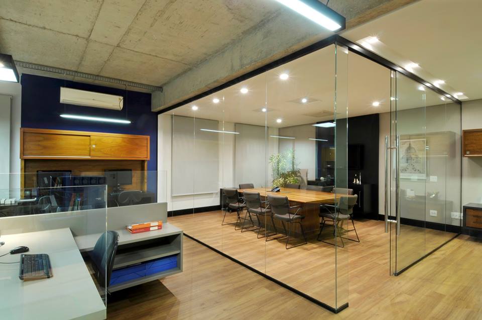 Escritório de arquitetura Primi & Appolini com revestimentos do Ateliê