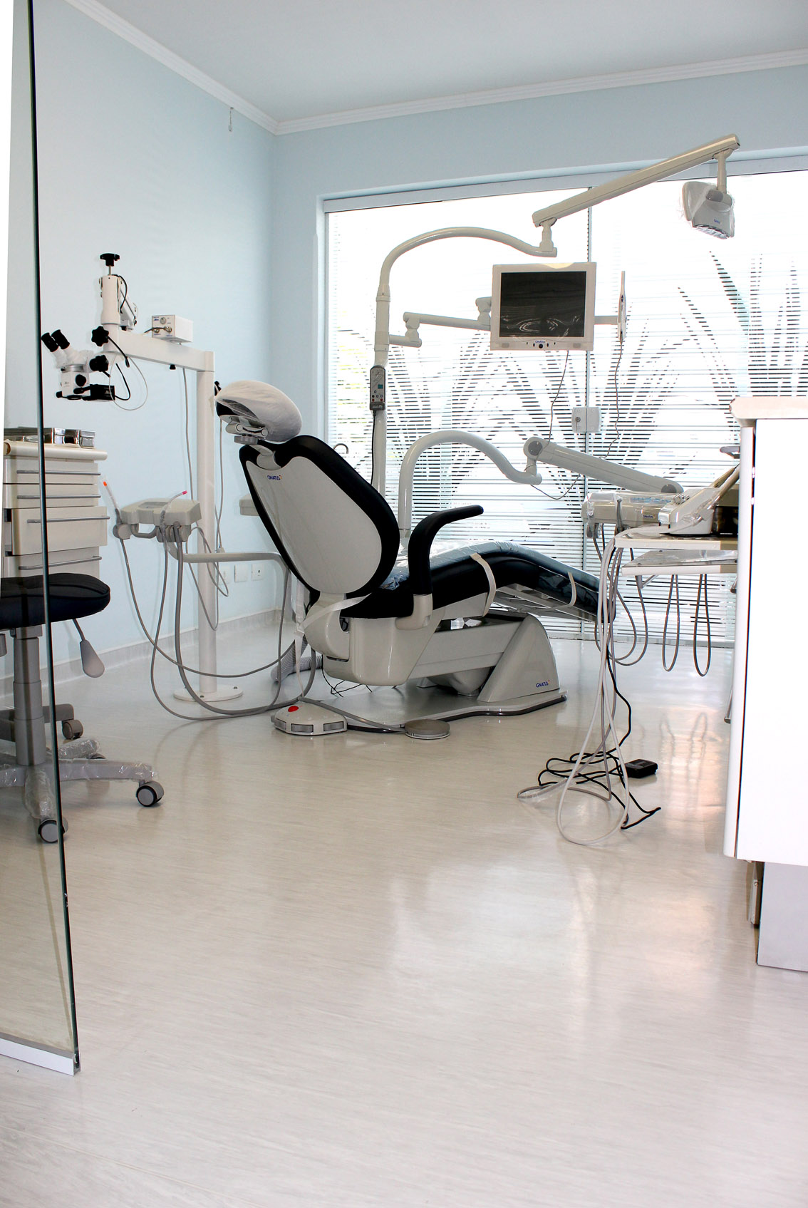 Piso vinílico para consultório odontológico