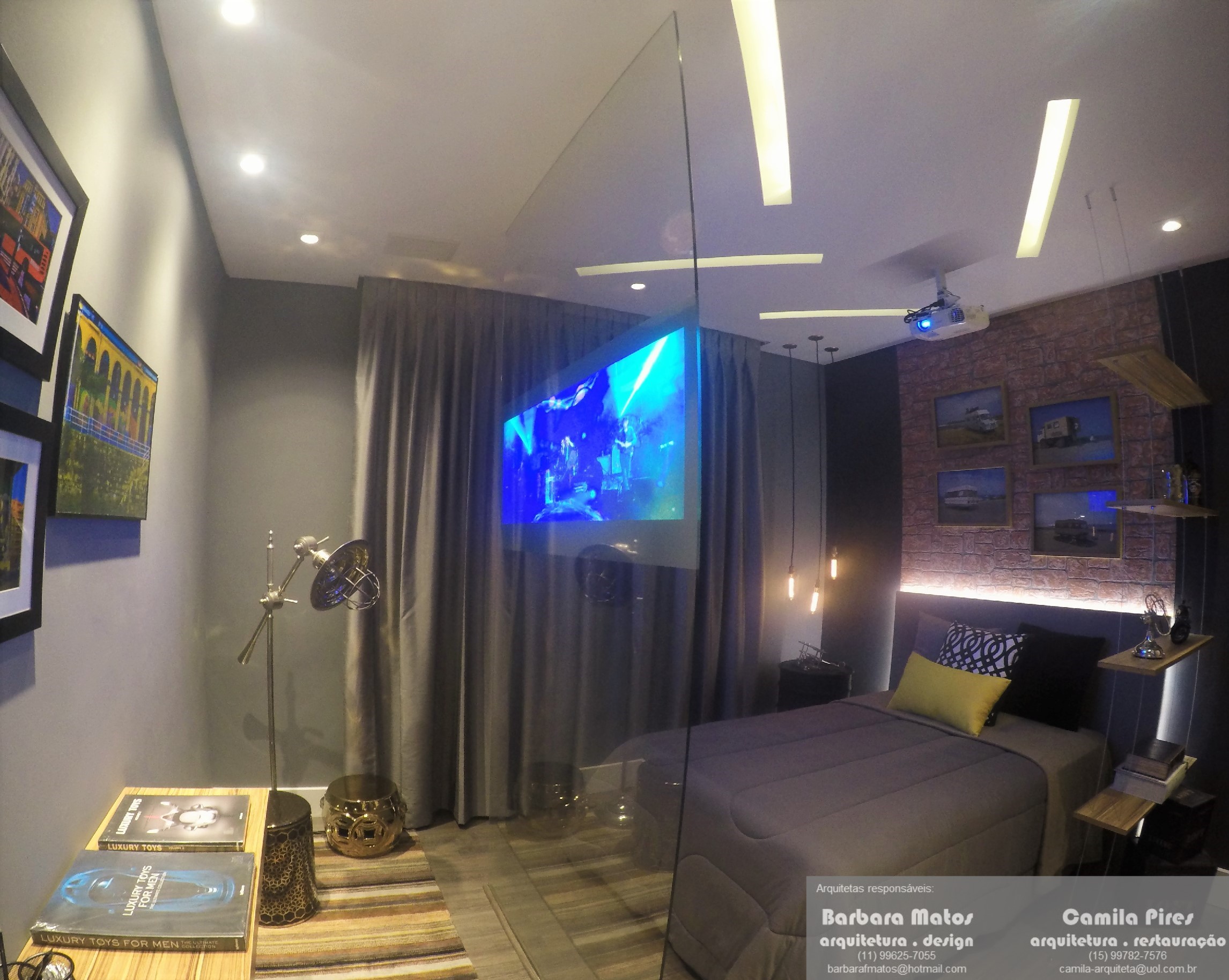 Casa Decor Indaiatuba: Quarto do Playboy