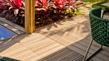 Ecodeck: solução sustentável e elegante para áreas de lazer