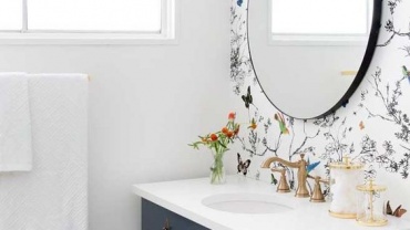 DICAS: INOVE O LAVABO COM PAPEIS DE PAREDE