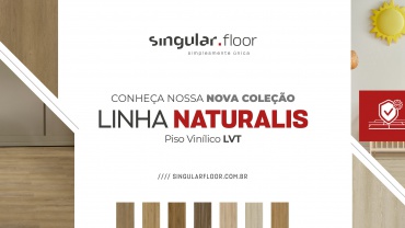 Piso Vinílico Singular.Floor, pet frendly e com proteção extra contra raios UV