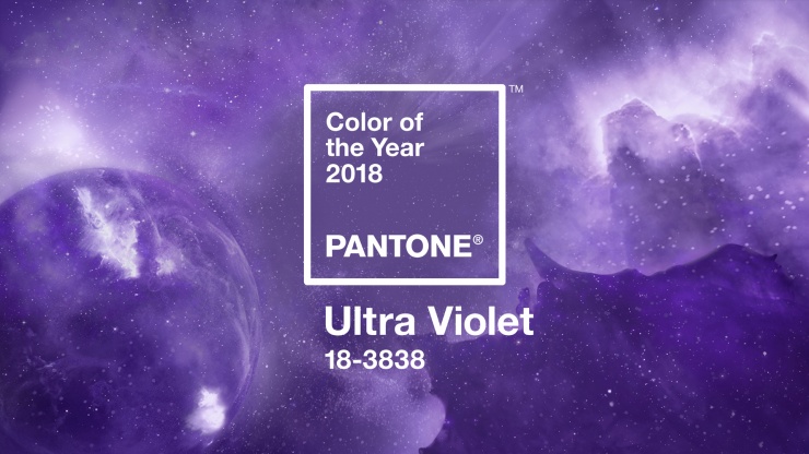 Pantone elege Ultra Violet a cor de 2018